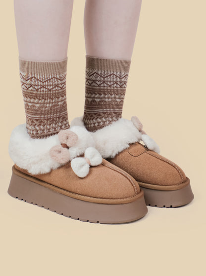 Chaussures avec Doublure Fluffy