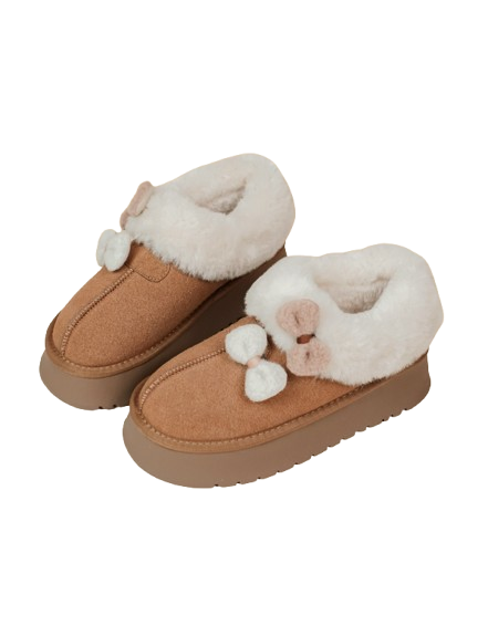 Chaussures avec Doublure Fluffy