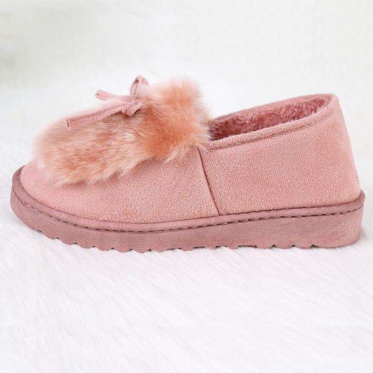 Chaussons Douillets en Peluche