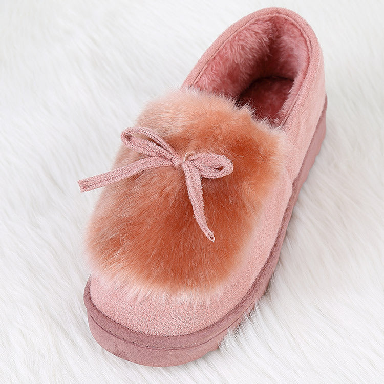 Chaussons Douillets en Peluche