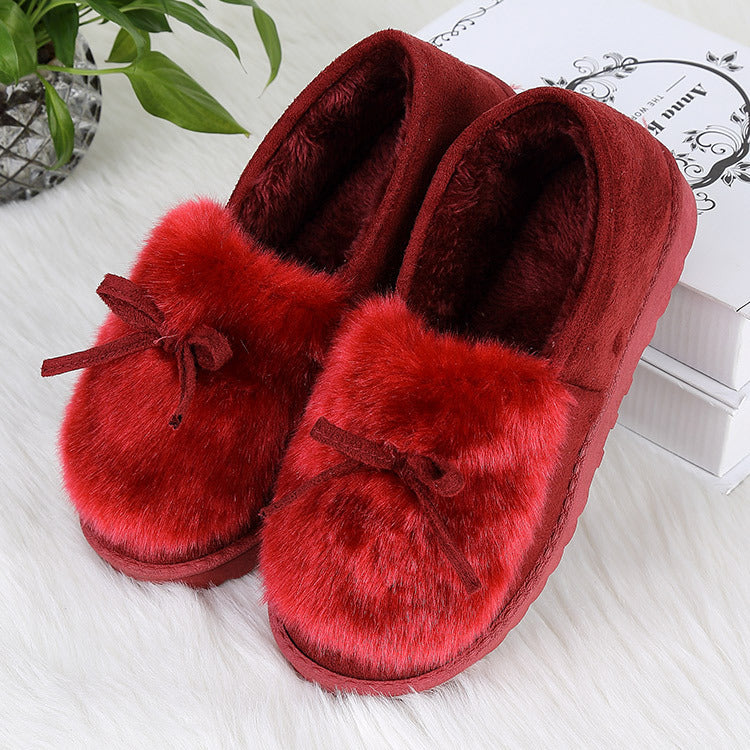 Chaussons Douillets en Peluche