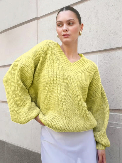 Pull Doux Et Élégant Moderne