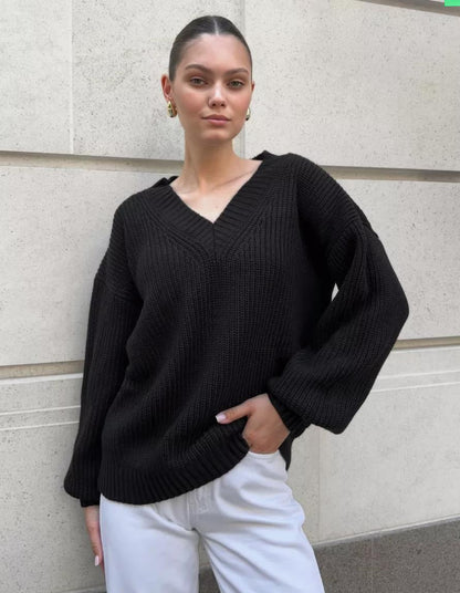 Pull Doux Et Élégant Moderne